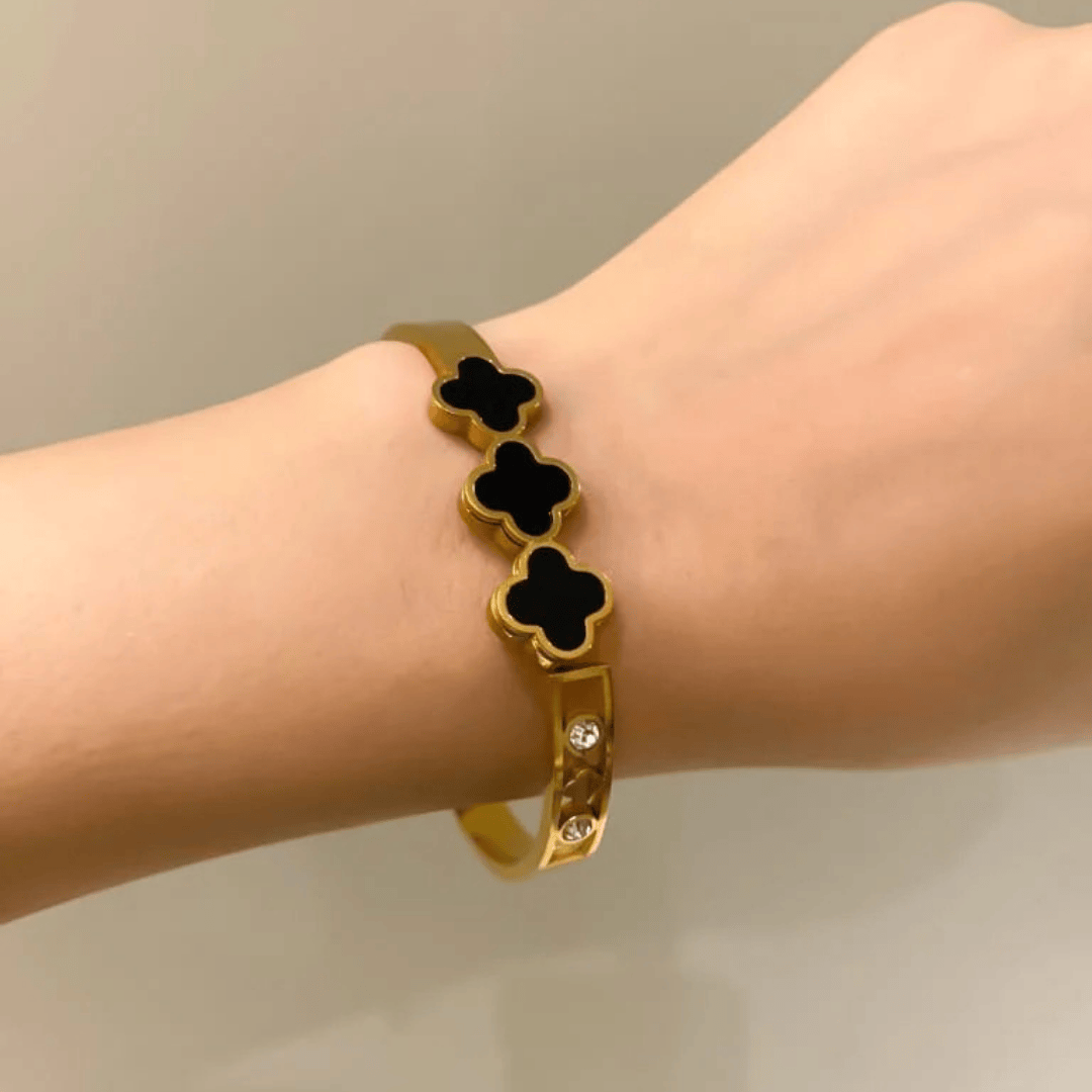 Triple Clover Bracelet