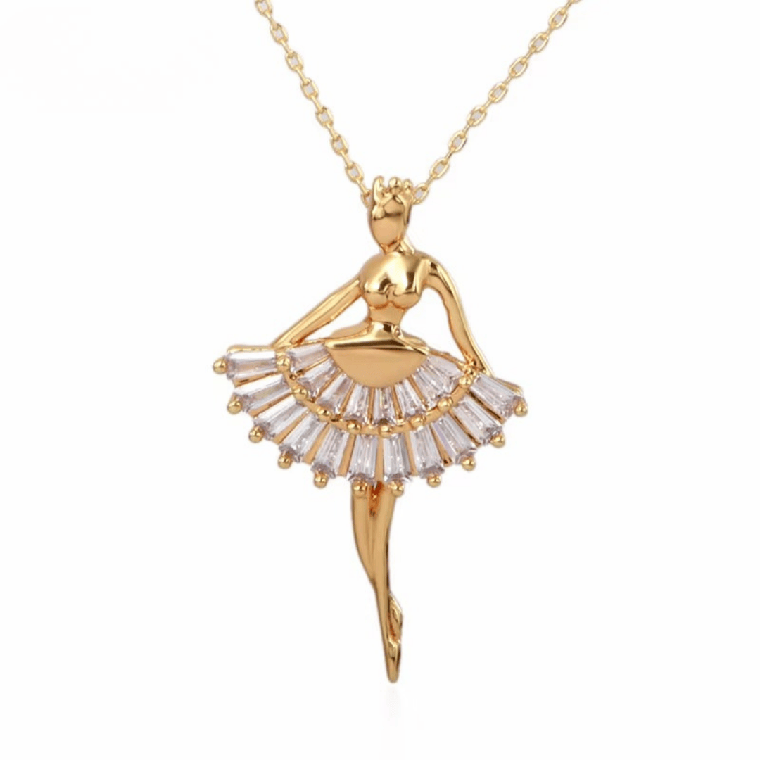 Dance Pendant Necklace for Women Jewelry