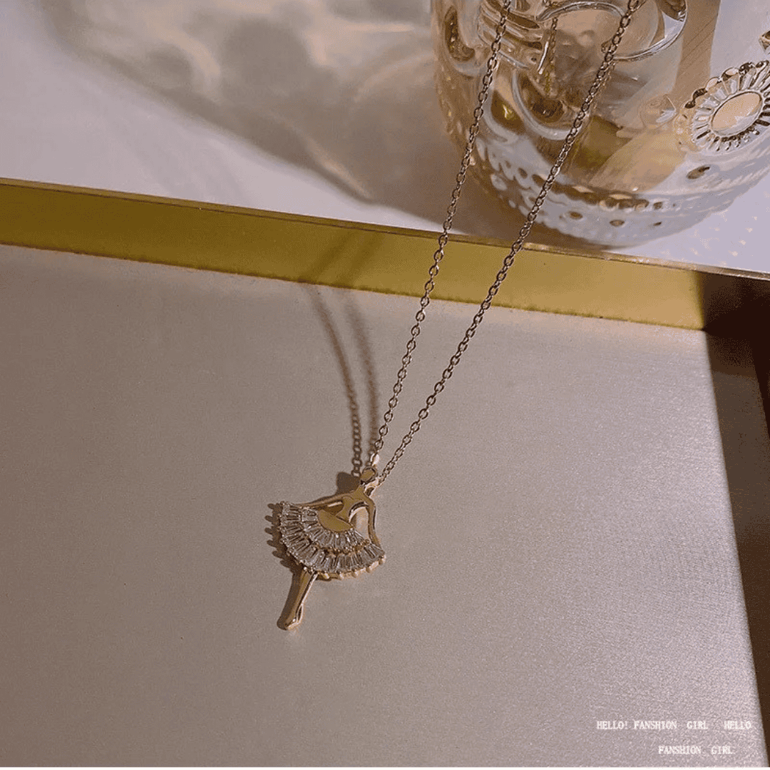 Dance Pendant Necklace for Women Jewelry