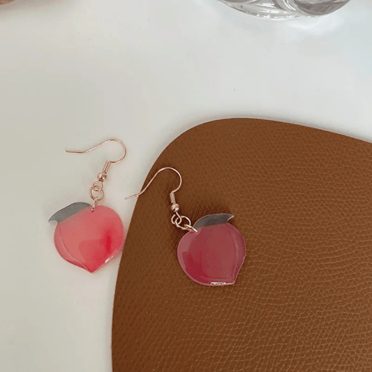 Peach Earings